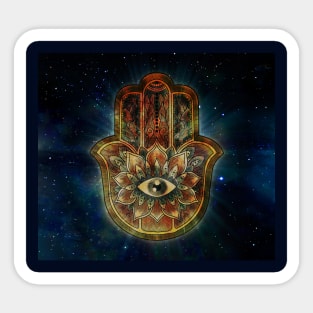 Hamsa Hand Sticker